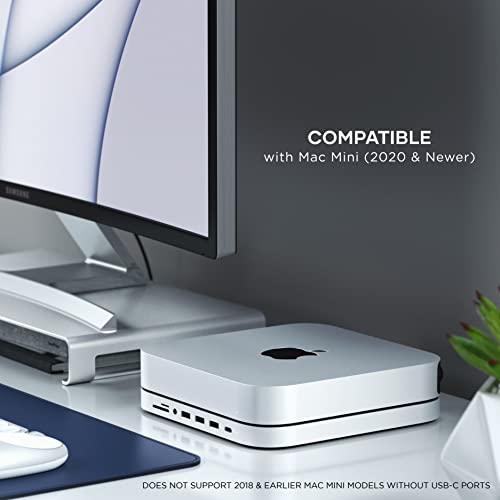 Satechi Mac Mini Hub & TypeC Stand with SSD Enclosure Mac Mini Stand