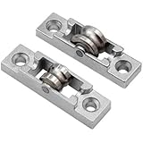 Set: 1 Doppelbodenschiene 1,93m Aluminium + 2 Laufrollen