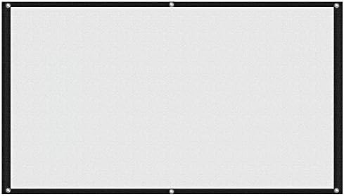 Aupuda 16:9 Outdoor Portable Projector Screen HD Home Theater Movie Screen 120 inch