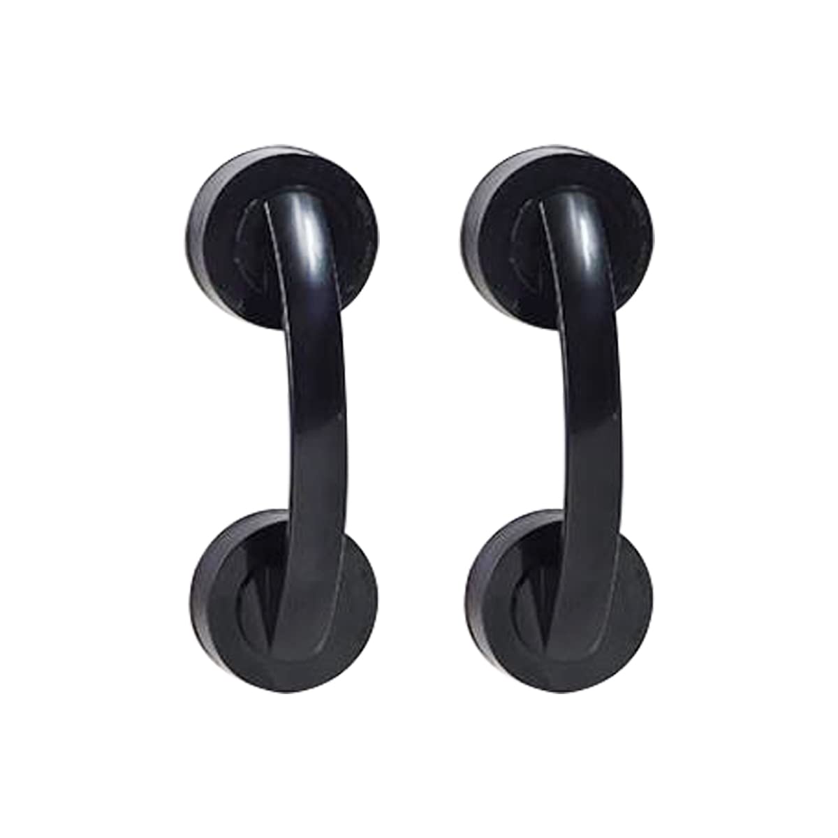 Photo 1 of Skyscraper Self-Stick Instant Kitchen Cabinet Handle Pulls, Black, ABS Plastic, Large (195*65*45mm), 2pcs/Set, CD-457-255