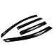 Auto Dynasty Replacement for Rogue 4pc Tape-On Window Visor Deflector Rain Guard