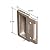 CRL Sliding Screen Door Inside Pull with 2-1/8" Screw Holes for Andersen Doors, Stone Color