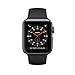 Apple Watch Series 3 (GPS + Cellular), 42mm Space Gray Aluminum Case with Black Sport Band - Grey (Renewed)