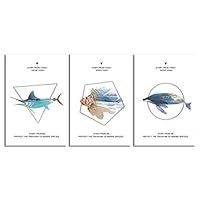 signwin-3 Piece Canvas Wall Art-Modern Nordic Style-Canvas Prints Home Artwork Decoration for Living Room,Bedroom - 16