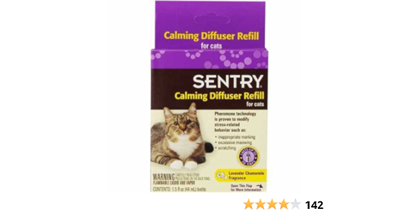 sentry calming diffuser refill for cats
