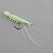 Relefree® 1pack Sabiki 5 Shrimp Rigs Glitter Glow in the Dark Fish Saltwater Fishing Bait Baits Lure Catch Catching Size16 Hook Tackel New