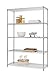 TRINITY TBFZ-0910 EcoStorage 5-Tier NSF Wire Shelving Rack, 48