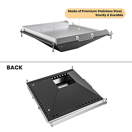Stanbroil Grill Griddle Hack/Pellet Grill Griddle Insert Accessory