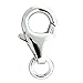 RJ Findings-5pcs Lobster Clasp .925 Sterling Silver Lobster Claw Jewelry Part