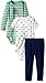 Carter's Baby Boys' 3 Piece Back Art, Stegosaurus, 6 Months
