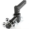 Heavy-Duty-Triple-Ball-Tow-Hitch-Mount-Drop-Turn-Steel-Hitch-13