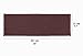 StepBasic Non-Slip Rubber Backing Resistant Carpet Stair Gripper Set of 7 - Brown ( 8.5