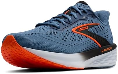 Brooks Launch 9 Men\'s Size 11.5 D Orange/Blue Low-Top Running Lace-Up Sneakers Brooks Launch 9 Review: Treading Water - Believe in the Run main image 2