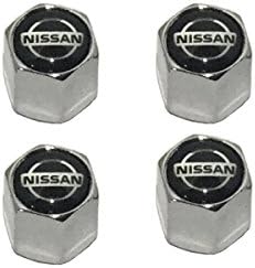 AEMULUS 4pcs Tire Valve Caps Tire Decoration For Car Auto Nissan