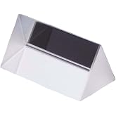 Kopida Glass Crystal Triangular Prism, Rainbow Maker for Light Refraction Spectrum Learning, Photography Science Physics Teaching Prop