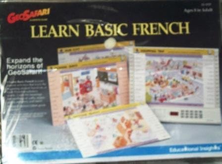 GeoSafari Learn Basic French Game Cards