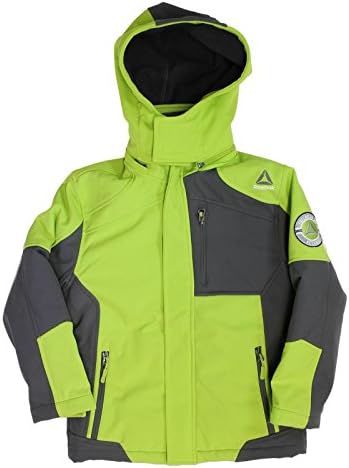 yellow reebok windbreaker