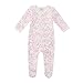 Owlivia Baby Organic Cotton Zip-Up Sleep N Play (12-18 Months, Pear)
