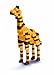 nanoblock - Animals - Giraffe (First Version), Collection Series Building Kit