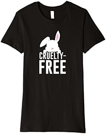Women's Cruelty Free - Graphic T-Shirt Medium Black