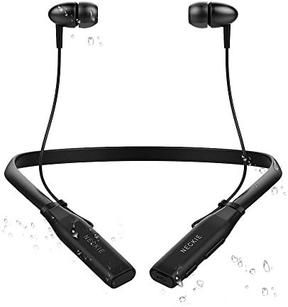 Bluetooth Neckband Headphones – iVerdi BT01 Wireless Bluetooth 4.1 Headset with Mic HD Stereo Sound Noise Cancelling