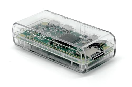 SB Premium Clear Case for Raspberry Pi Zero and Raspberry Pi Zero W Open Closed 2 in 1 Access to All Ports