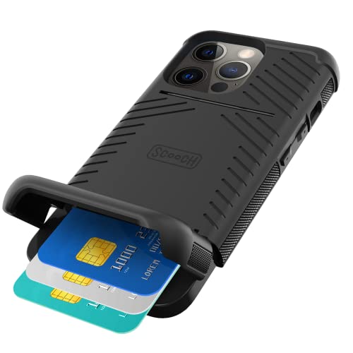 Scooch iPhone 13 Pro Case with Card Holder [Wingmate] iPhone 13 Pro