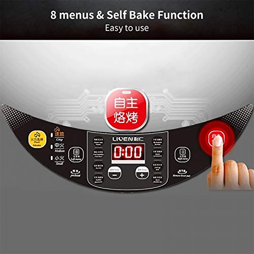 Liven Electric Skillet Baking Pan LRD3020A, Digital Display, 3 Heating