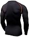 TM-R34-BO_Large J-ALX Tesla Men's Thermal Coldgear Compression Baselayer Long Sleeve Top R34