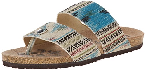 Muk Luks Women's Claire Duo Strapped Fisherman Sandal