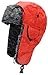Best Winter Hats Big Kids Nylon Russian/Aviator Winter Cap (One Size) - Red