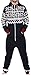 SkylineWears Men's Fashion Onesie Jumpsuit one Piece non Footed Pajamas