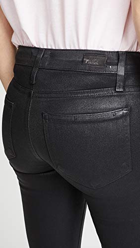 PAIGE Women's Verdugo Ultra Skinny Luxe Coating, Black Fog Luxe Coating, 28 - Thumbnail 6