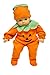 My Brittany's Pumpkin Outfit For American Girl Dolls Bitty Baby- Baby Doll Clothes