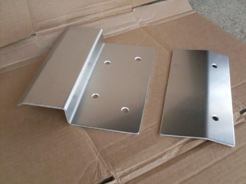 Aluminum Motorcycle Ramp Kit 12" Top & Bottom