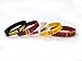 AMIC Silicone Wristband Bracelet --5PCS Assorted Color
