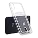 iPhone X Case, Lontect Slim Thin Crystal Clear Flexible TPU Case with Card Slot for Apple iPhone X