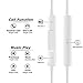 Campingmoon Lighting Earbuds/Headphones/Earphones with Microphone Noise Isolating,in-Ear Wired Earbuds, Earphones,Compatible Apple iPhone 11,iPhone X,XS,XR,XS MAX,8/8 Plus and 7/7 Plus.(White)thumb 1