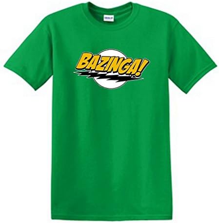 Shirt Patron Brand Bazinga Brand Big Bang Theory Mens Cotton T Shirt