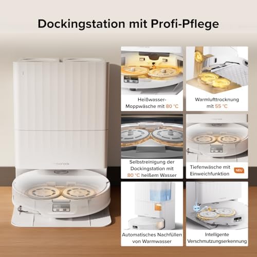 Qrevo Edge 2 Saugroboter mit Wischfunktion, 25.000Pa Saugkraft
