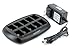 Tenergy TN295 9V Battery Charger for Li-ion Battery, Rechargeable 9V Cell Charger, Li-ion Battery Charger, 10-Bay 9 Volt Smart Charger for Smoke Detector/Alarm Rechargeable Battery