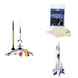Estes Tandem-X Launch Set, Recovery Wadding, and Shuttle Xpress Flying Model Rocket Kit