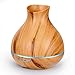 DLIUZ Aromatherapy Essential Oil Diffuser for Large Room 550ml Wood Grain Ultrasonic Cool Mist Humidifier with 7 Color LED Lights Waterless Auto Shut-Off