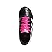 adidas Performance Kids' Goletto VI J Firm Ground Soccer Cleats, Black/White/Shock Pink, 12 Medium US Little Kid