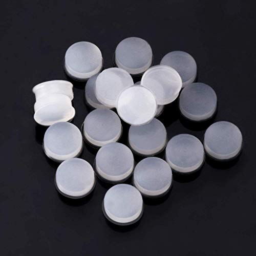 Forsun Pack of 50 Soft Rubber Flute Plugs Open Hole Plug Flutes Repair Parts Accessories, 7 X 3mm