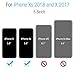 Privacy Screen Protector for iPhone Xs X, Premium 4D Curved Edge to Edge Full Coverage Anti-Spy Tempered Glass Screen Protector for Apple iPhone Xs 2018 X 2017, 5.8inch（ Black）