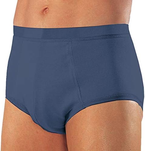 Suprima 1261 BodyGuard5 Men's Underwear for Incontinence Pads (Marine, X-Large)