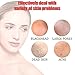 [Upgrade] Soonis Skin Scrubber Facial Cleaner with LED Display Facial Scraper Peeling Pore Cleaner Skin Exfoliating Blackhead Removal Acne Extractor