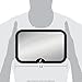 Baby Car Mirror - Jumbo Size Backseat Mirror For Infant Rear Facing Car Seats - Shatterproof & Double Strap Secure Headrest Locking System - Tested For Child Safety