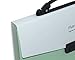 Shuter Accordion Expanding File Folder, 13-Pockets, A4 Size, Handle and Tabs, Buckle Closure (Green)